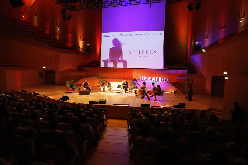 La gala 'Mujeres', de HERALDO, se ha celebrado este miércoles en la Sala Mózart del Auditorio de Zaragoza.