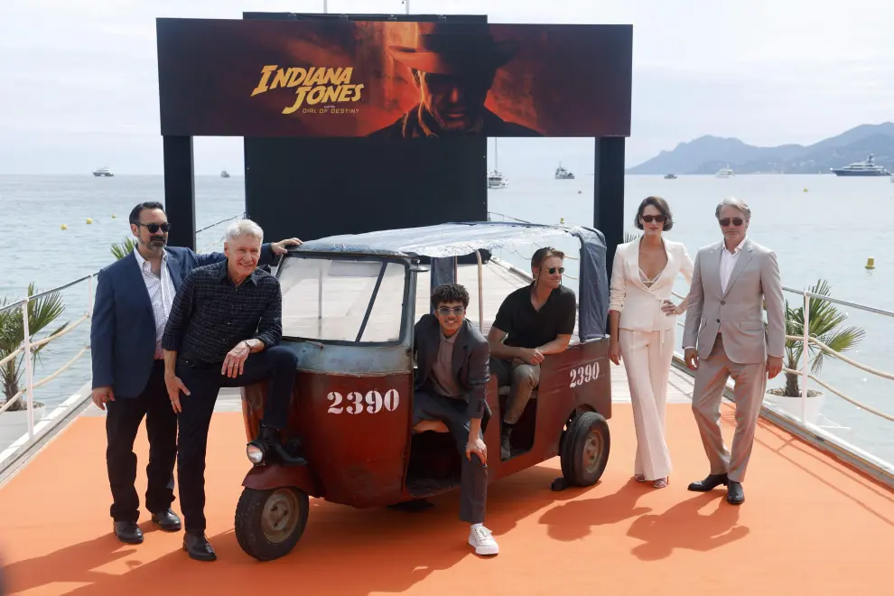 Alfombra roja de la 'première' de la última película de Indiana Jones FRANCE CANNES FILM FESTIVAL 2023