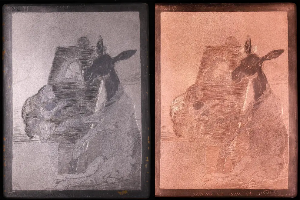 Exposición de grabados de Goya en la Academia de Bellas Artes