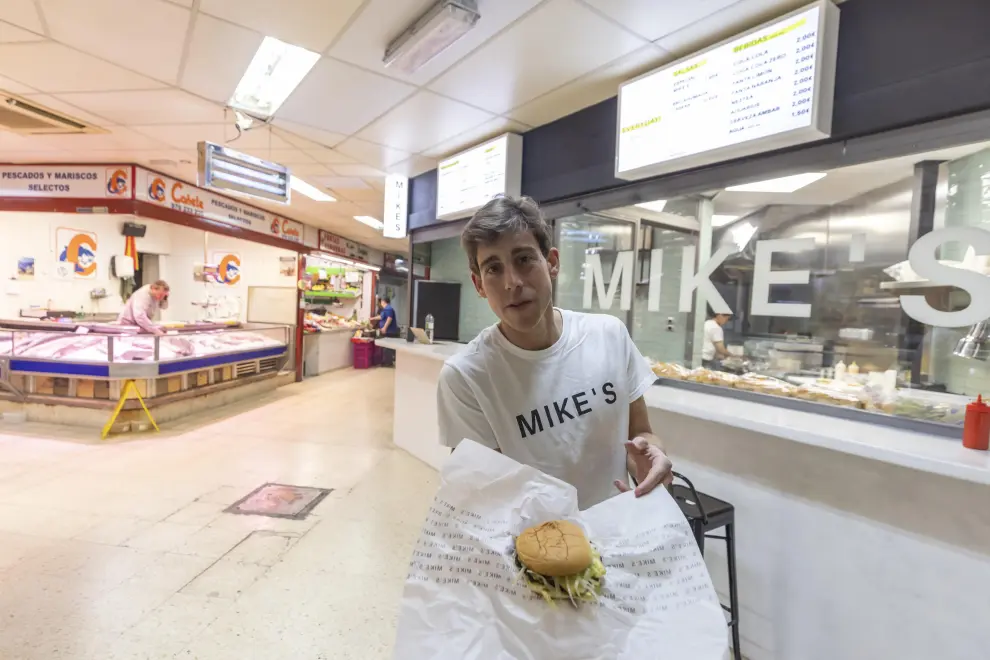 Las hamburguesas de Mike's, nuevas en Zaragoza.