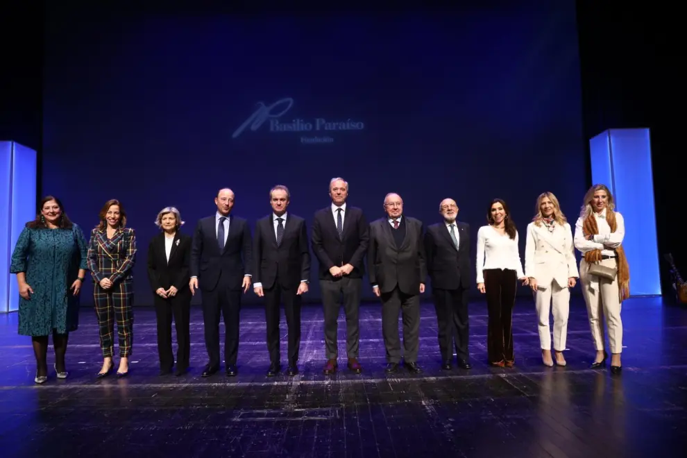 Gala de entrega de los premios Basilio Paraíso de la Cámara de Comercio de Zaragoza