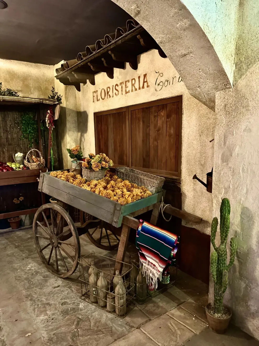 Camposanto es un restaurante de Zaragoza que es como un viaje a las calles de un pueblo mexicano.