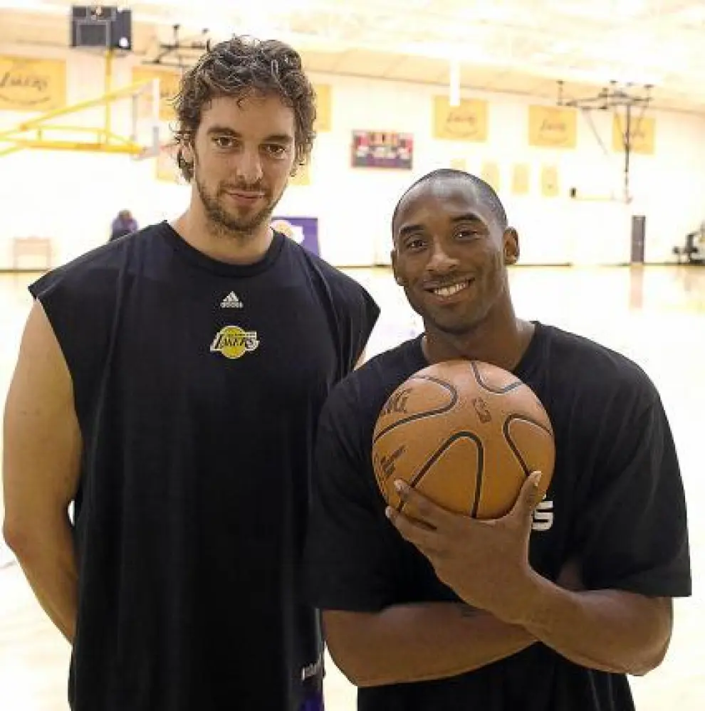 El dúo dinámico de los Lakers: Pau Gasol y Kobe Bryant