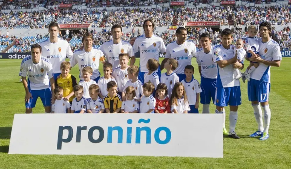 Partido en La Romareda entre Real Zaragoza y Real Sociedad