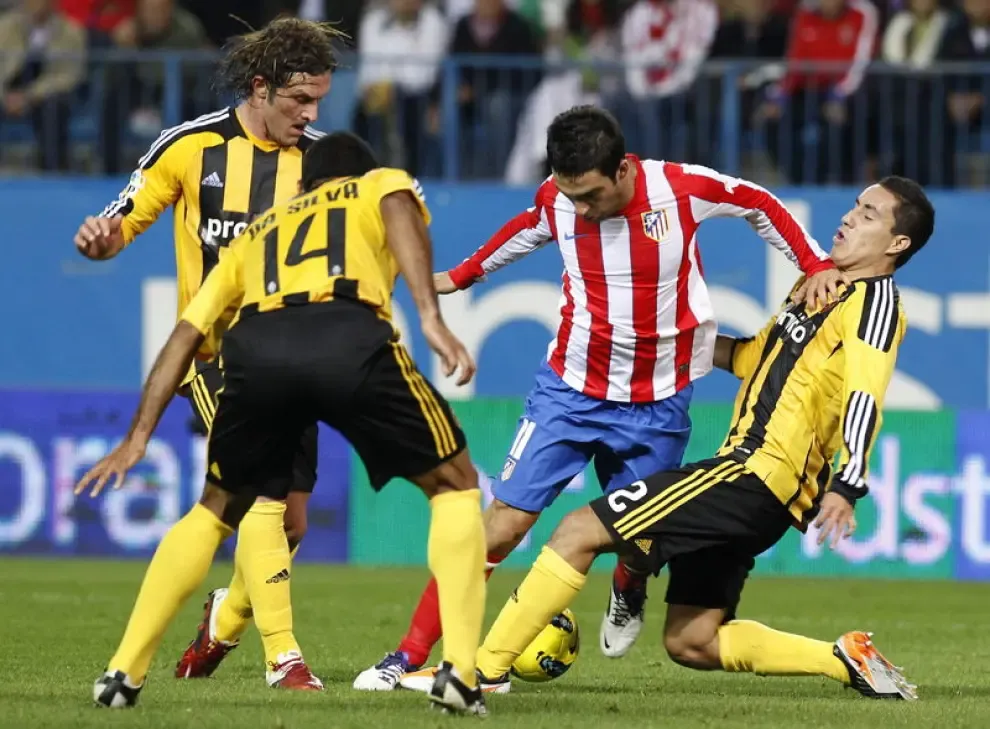 Imágenes del Atlético - Zaragoza