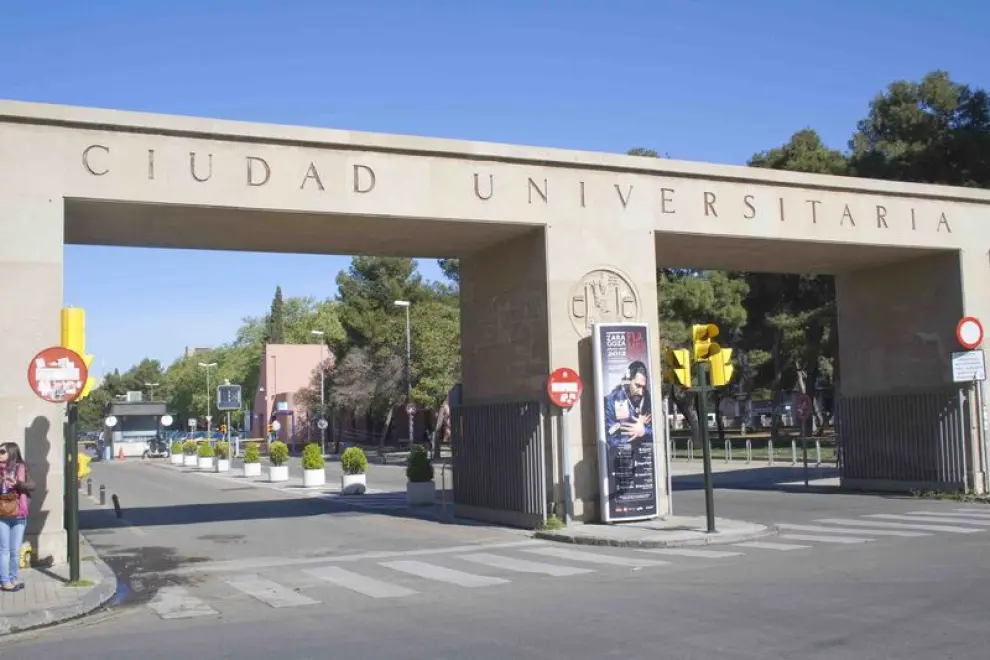 Campus de la Universidad de Zaragoza en la plaza de San Francisco