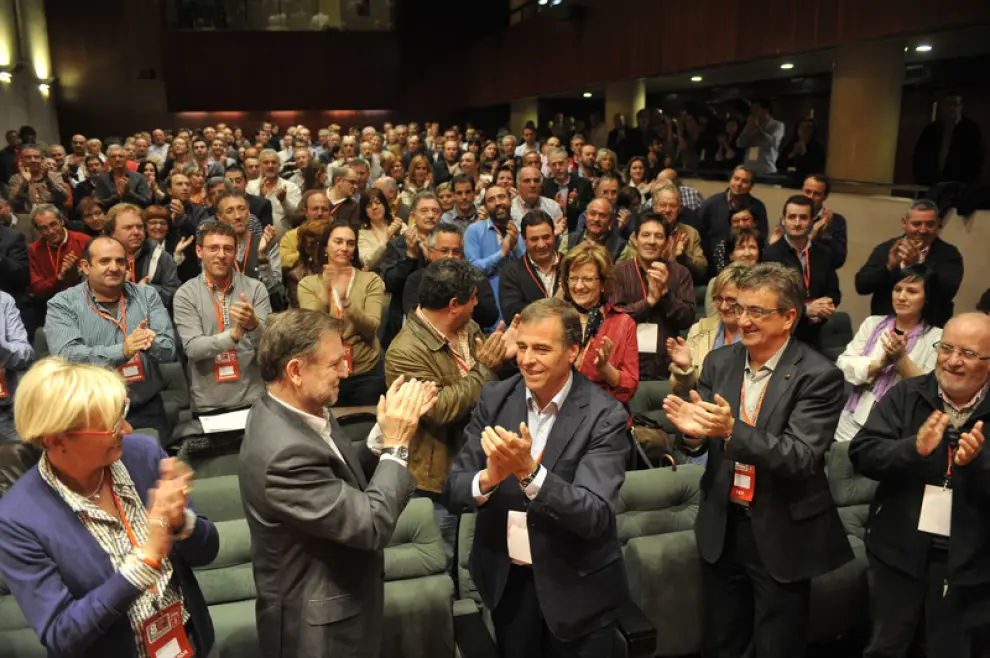 Imágenes del octavo Congreso Provincial del PSOE en Huesca.