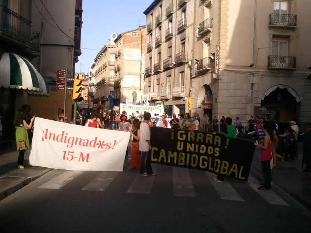 El 15-M en Huesca