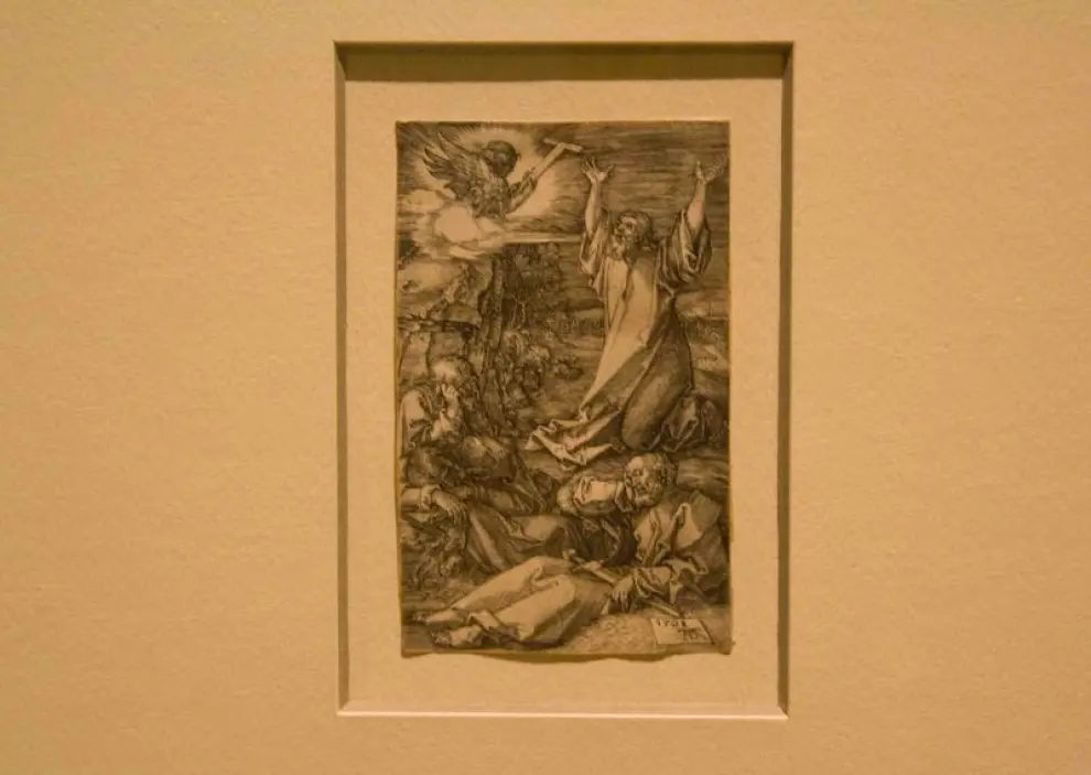 Presentación de la exposición 'Goya, Rembrandt, Durero'; en La Lonja y el Museo Ibercaja Camón Aznar