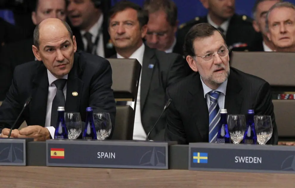 Rajoy en la cumbre de la OTAN
