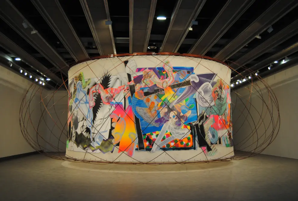 La obra 'The Michael Kohlhaas Curtain' de Frank Stella y Santiago Calatrava