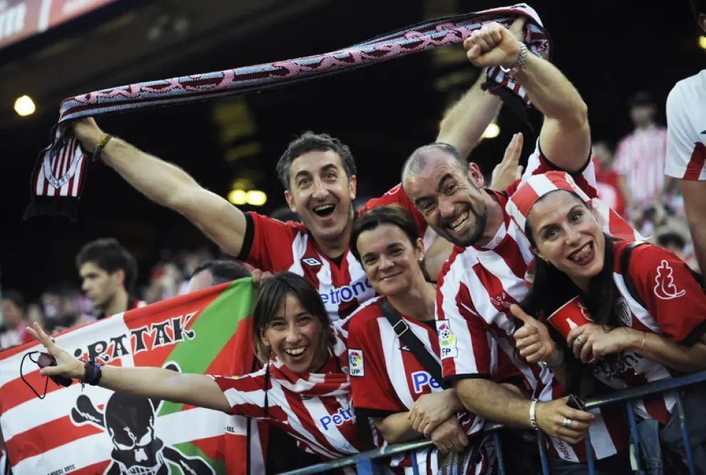 Athletic de Bilbao y F.C. Barcelona disputan la final de la Copa del Rey en Madrid