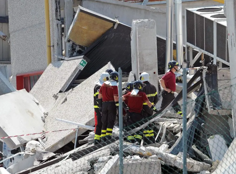 Al menos 13 personas han muerto y hay varios desaparecidos por el terremoto que sacudió hoy la región de Emilia Romagn.
