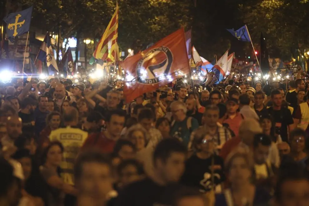 La marcha minera llega a Madrid
