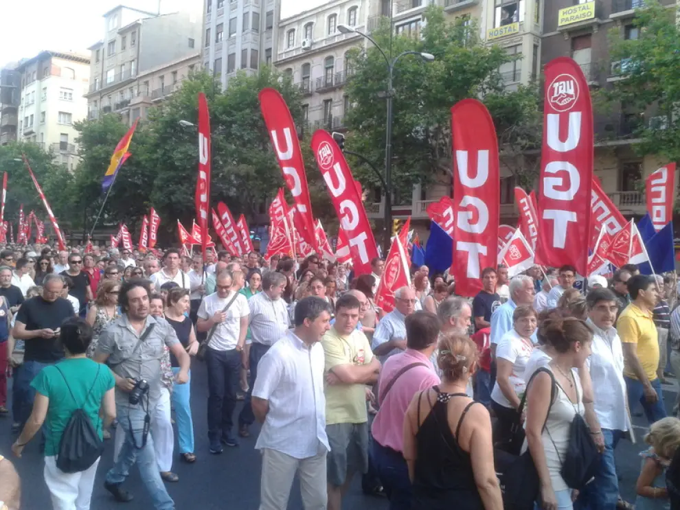 Manifestaciones en Aragón_2