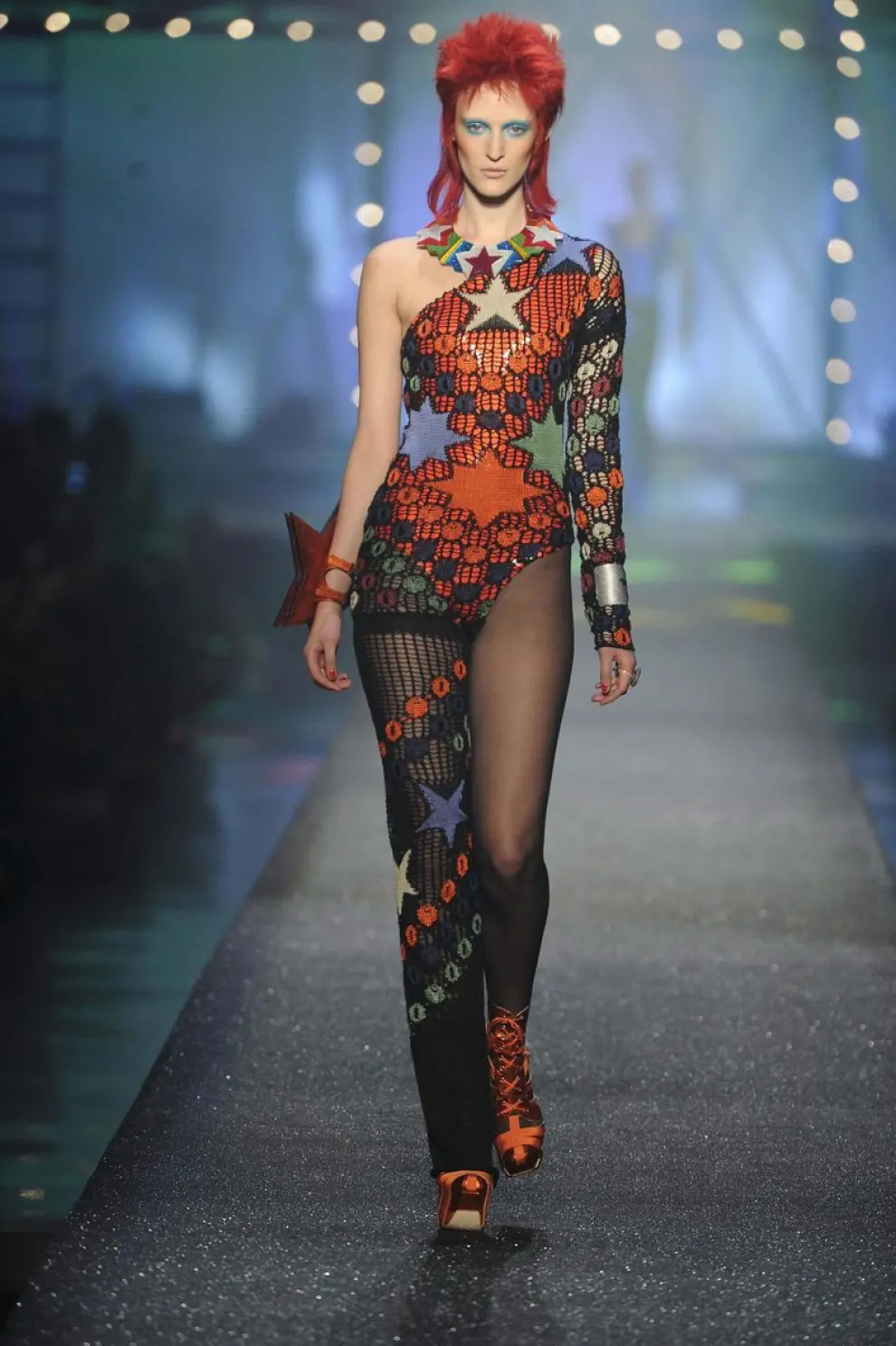 Desfile de moda de Gaultier en la Pasarela de París