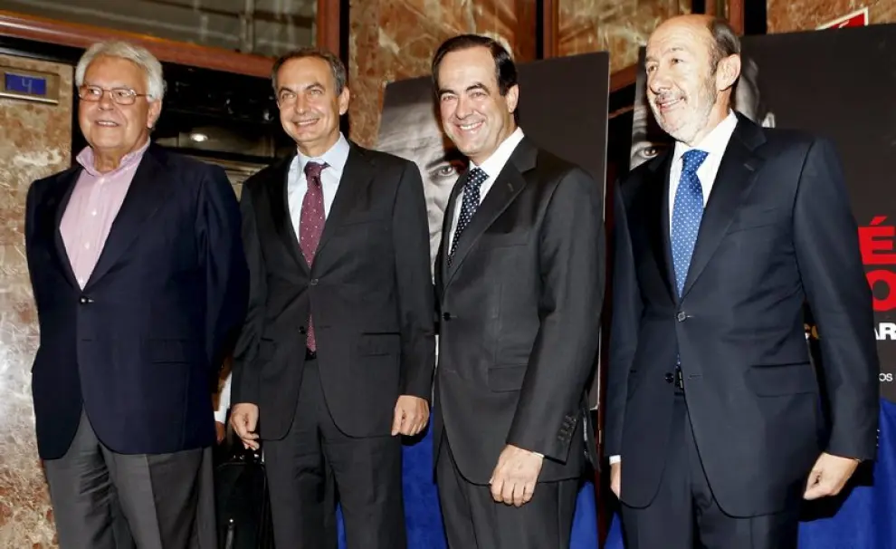 Gonzalez, Zapatero, Bono y Rubalcaba