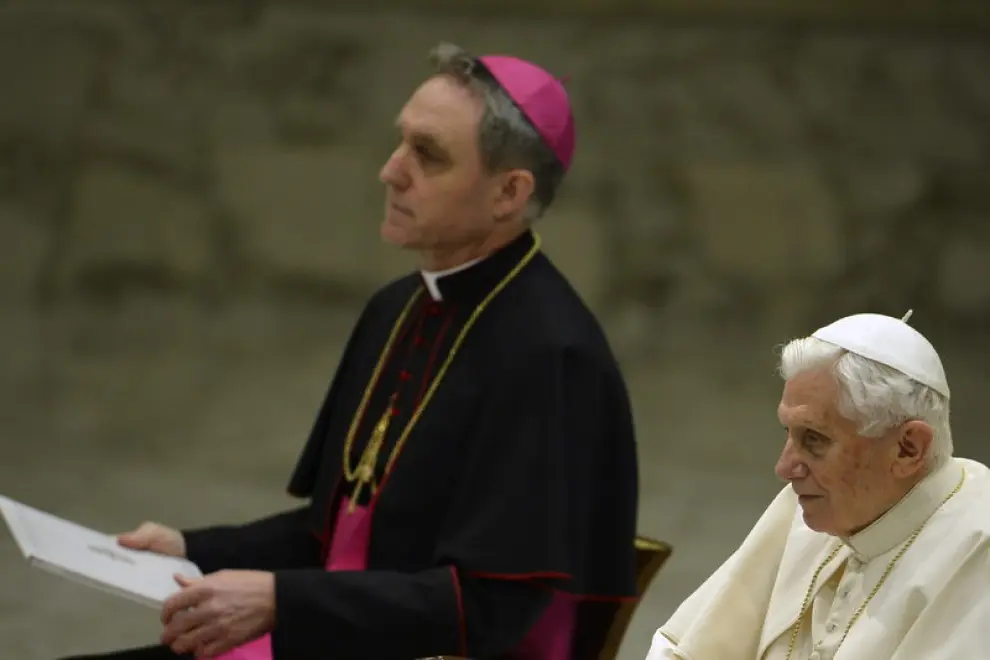 Primera audiencia del Papa después de anunciar su renuncia