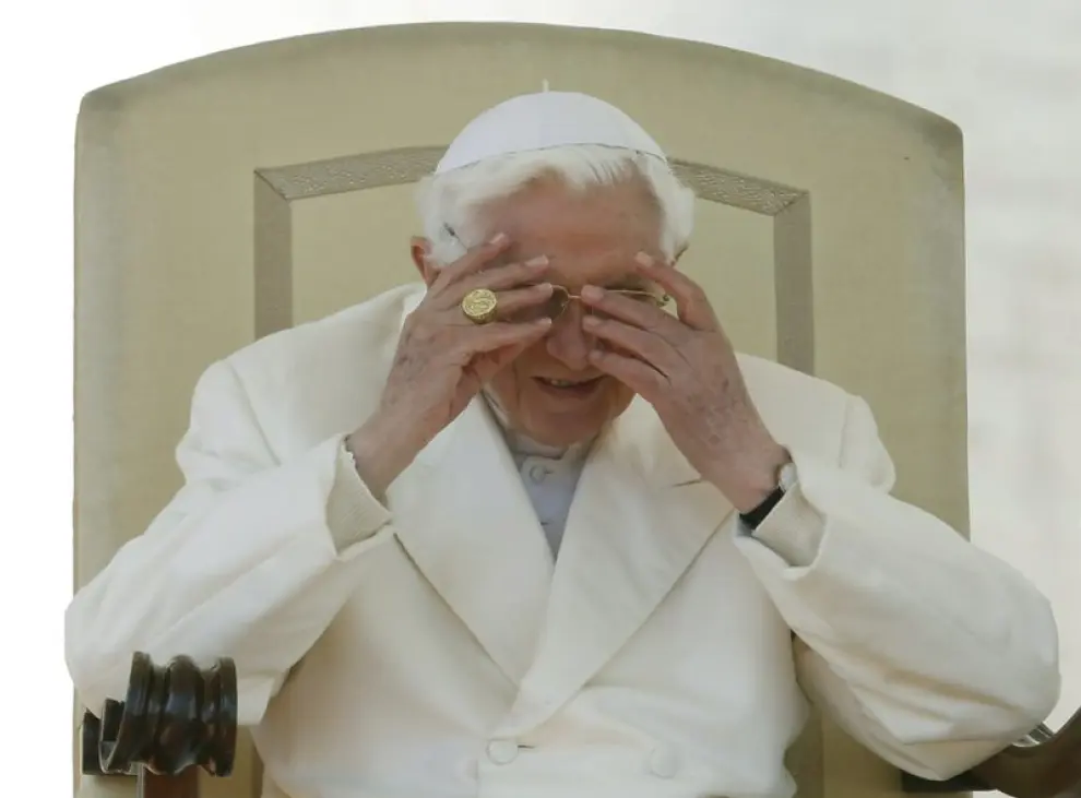Roma dice adiós a Benedicto XVI.
