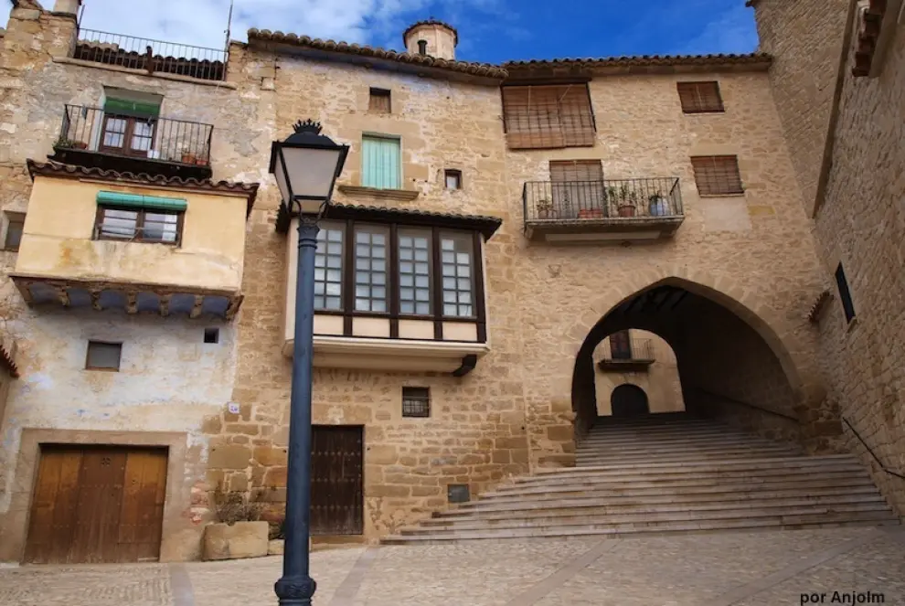 Calaceite, uno de los pueblos más bonitos de España.