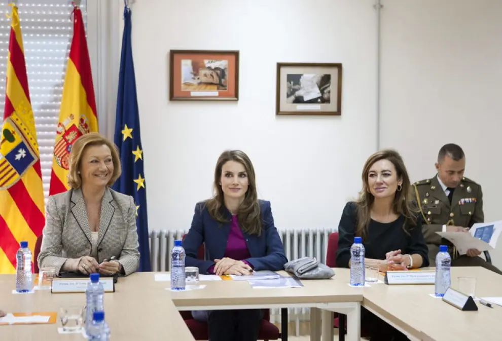 Doña Letizia visita Huesca