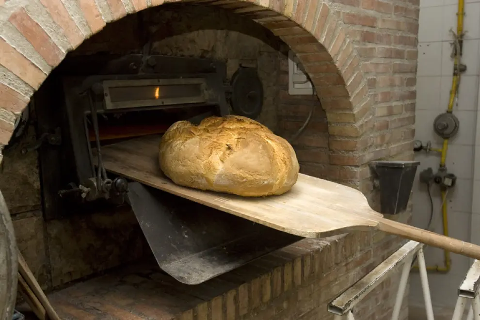 Pan elaborado en la panadería Tahona Goyesca