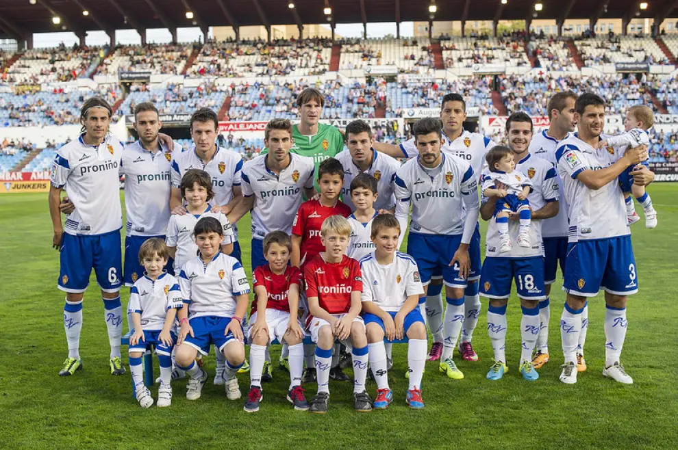 Antesala del partido entre el Real Zaragoza y el Alavés