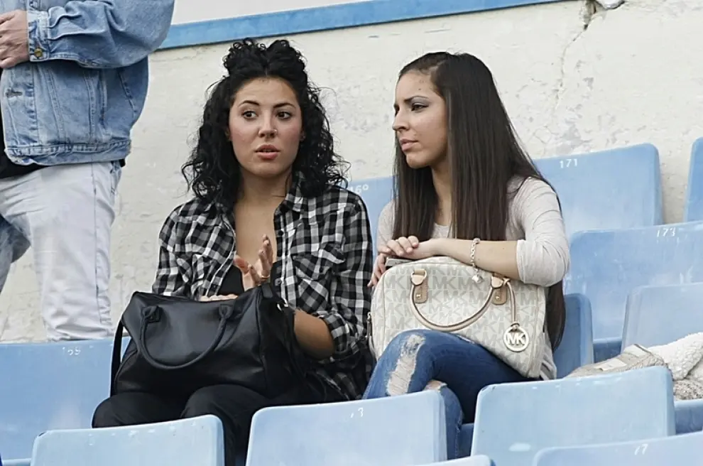 Imágenes de los aficionados en el partido Real Zaragoza-Alavés