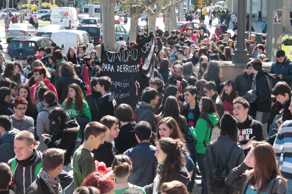 Manifestación de estudiantes
