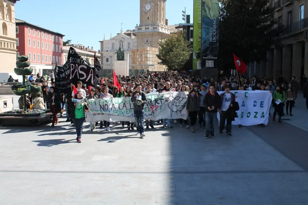 Manifestación de estudiantes