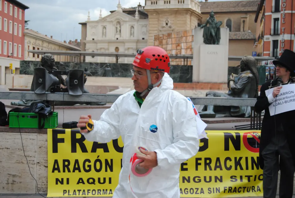 Concentración contra el fracking