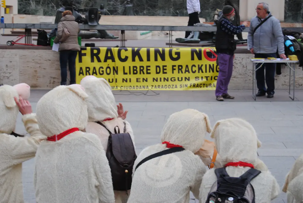 Concentración contra el fracking