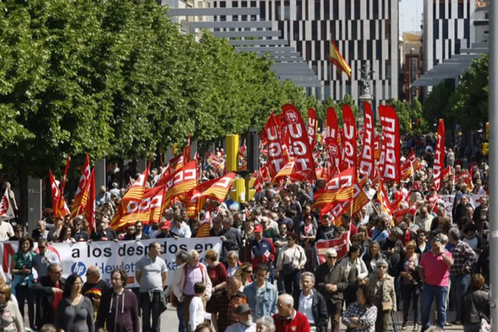 Día del Trabajo en Zaragoza