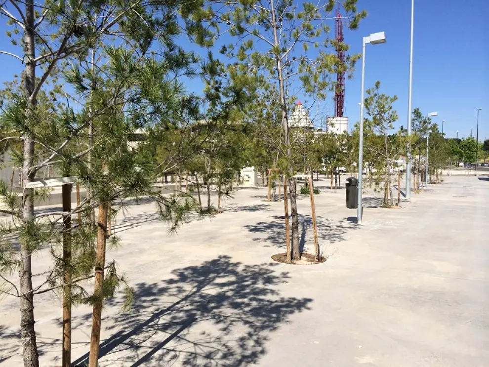 Parque Venecia crece con la retirada de las vallas
