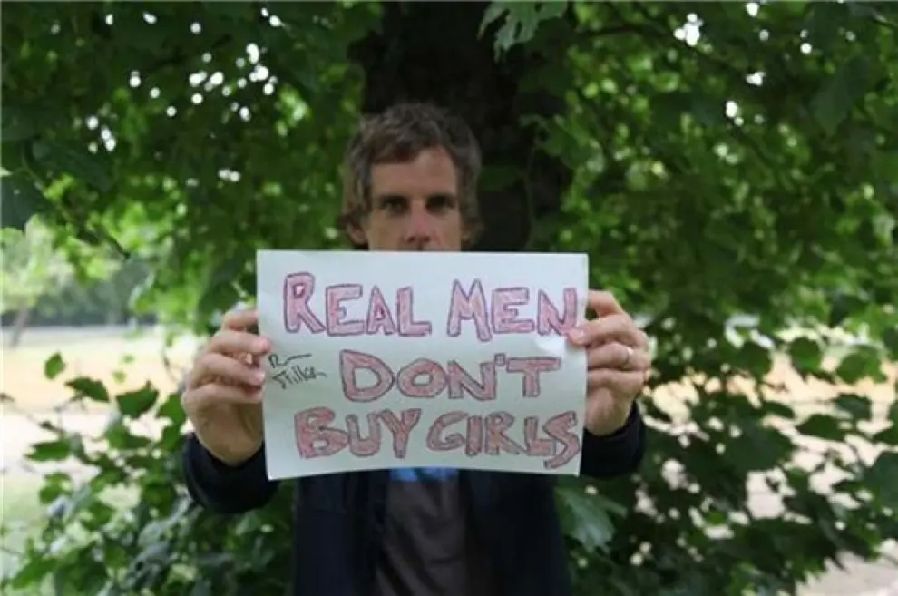 Ben Stiler, en la campaña Real Men don't buy girls