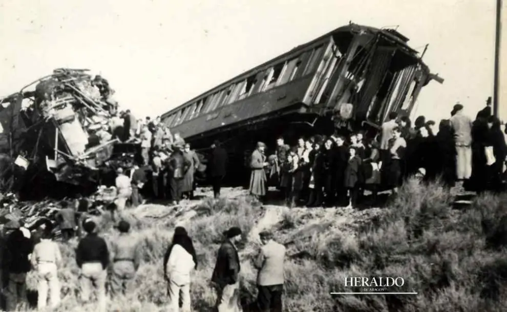 El 3 de diciembre de 1940 se produjo un grave choque de trenes en Velilla de Ebro, con el resultado de 48 muertos y un centenar de heridos