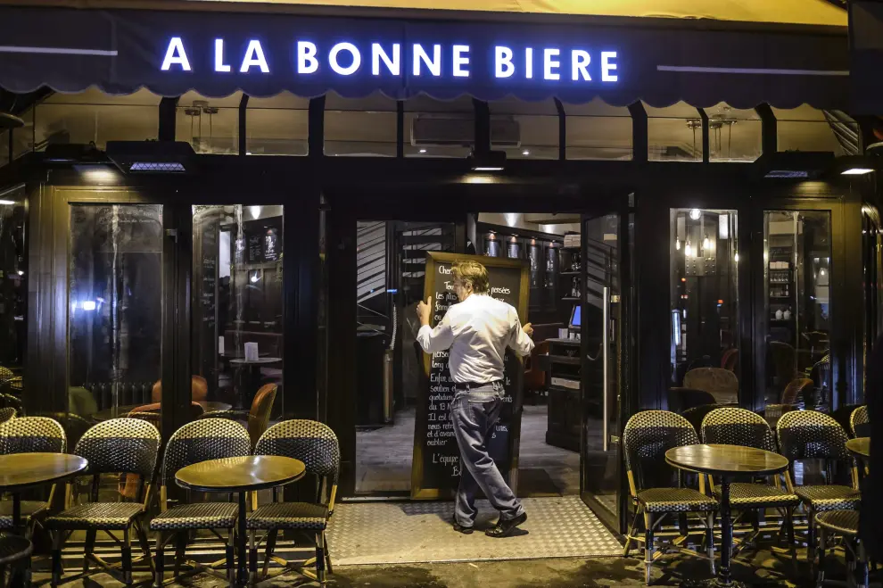 Reapertura de uno de los cafés atacados en París