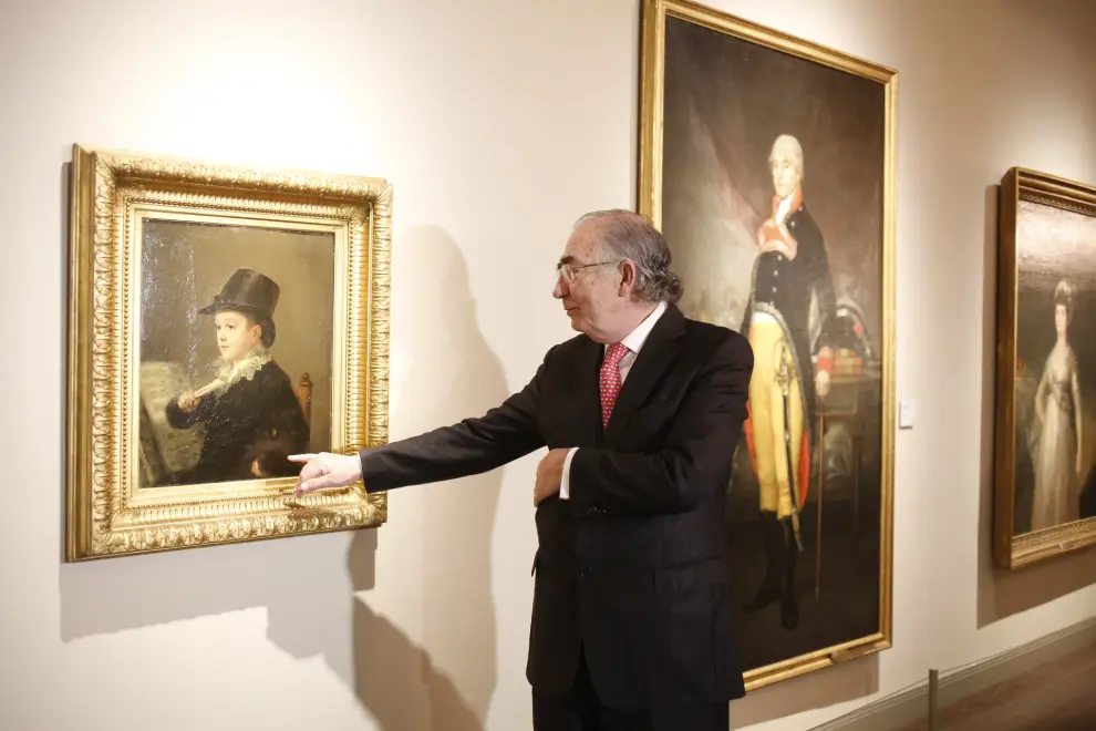 Retrato de Mariano de Goya en el Museo de Goya de Zaragoza