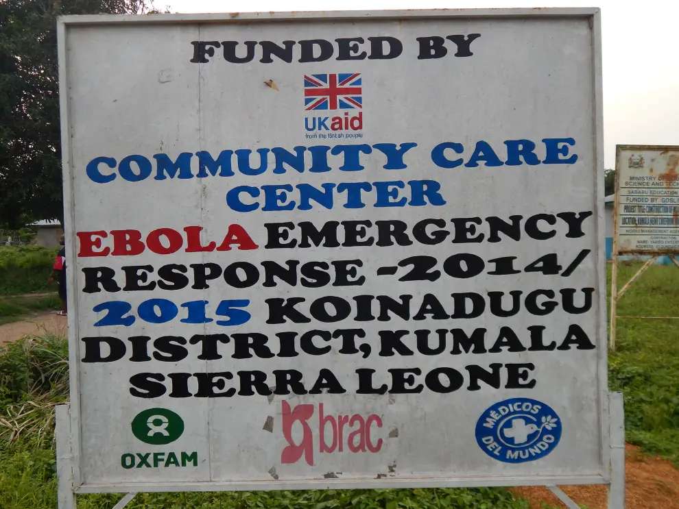 Experiencia en Sierra Leona del médico César Velasco.