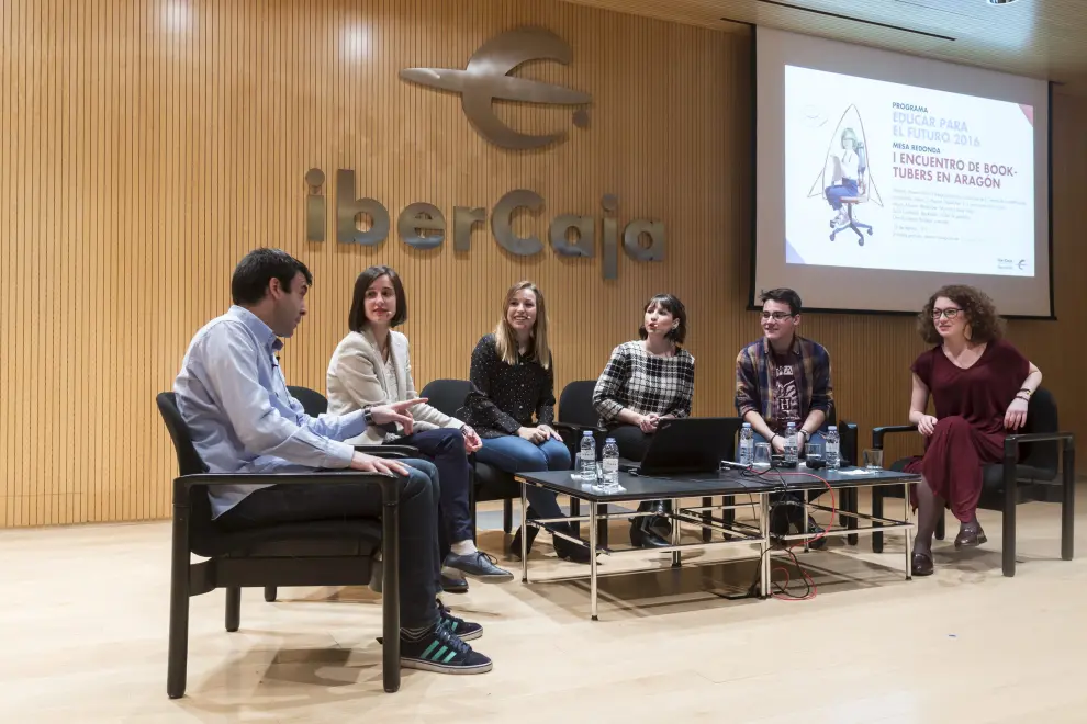 El I Encuentro de 'Booktubers' en Aragón.