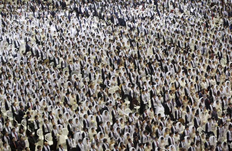 Boda multitudinaria en Corea del Sur