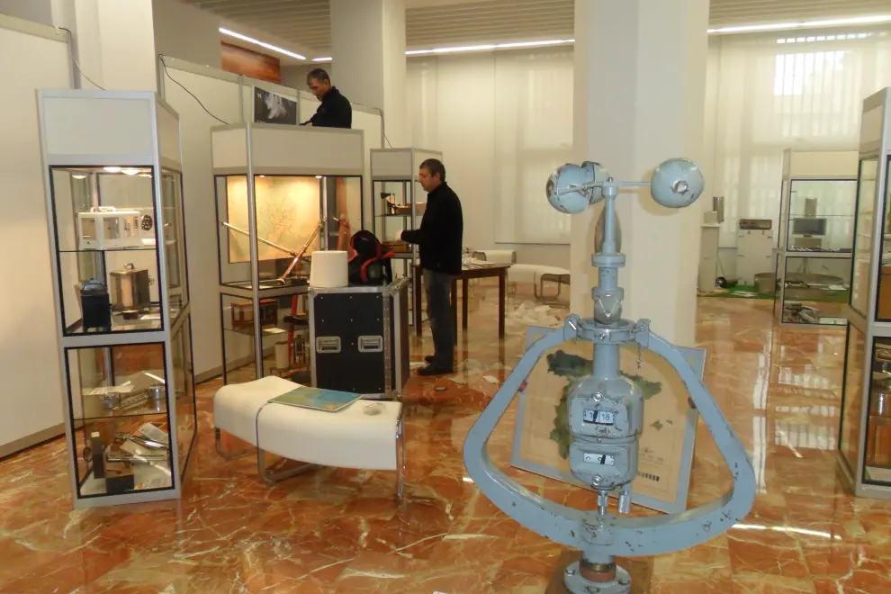 Exposición en Teruel sobre la historia de la meteorología