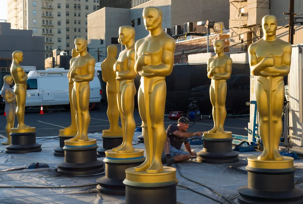 Preparativos para la gala de los Oscar 2016