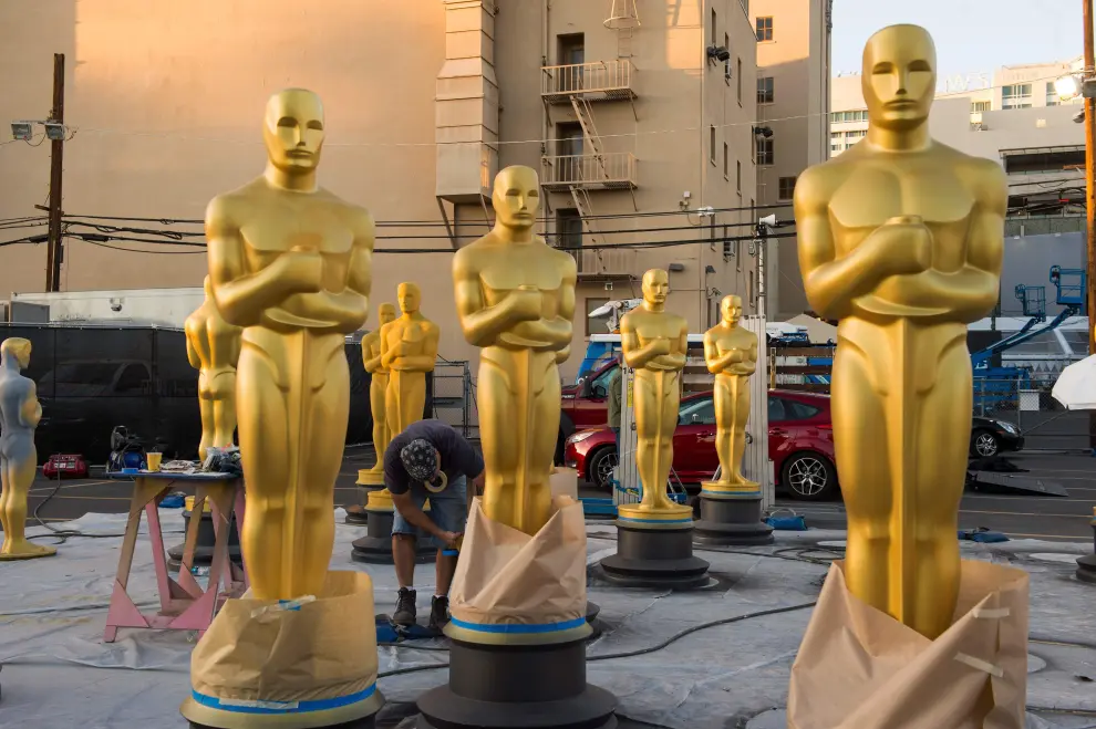 Preparativos para la gala de los Oscar 2016