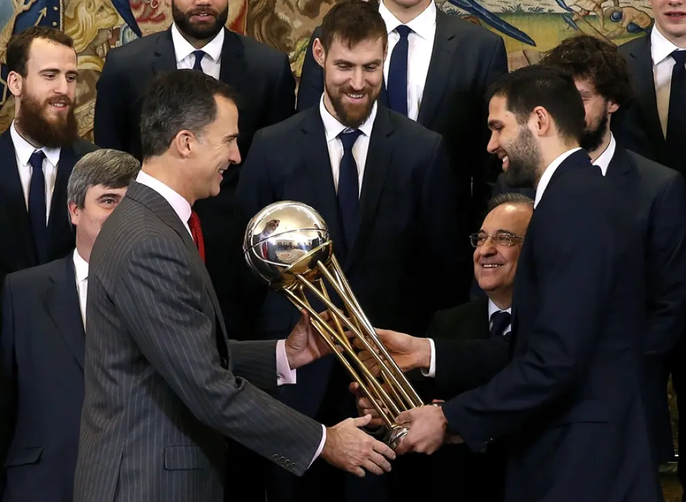 El rey recibe al Real Madrid de baloncesto