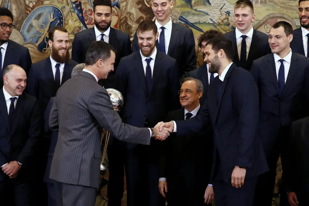 El rey recibe al Real Madrid de baloncesto