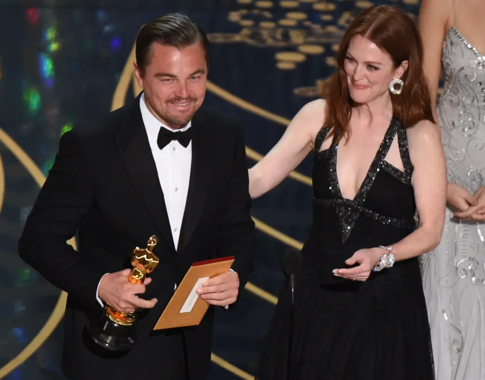 DiCaprio e Iñarritu se alzaron con los Óscar a mejor actor y mejor director por 'El Renacido'