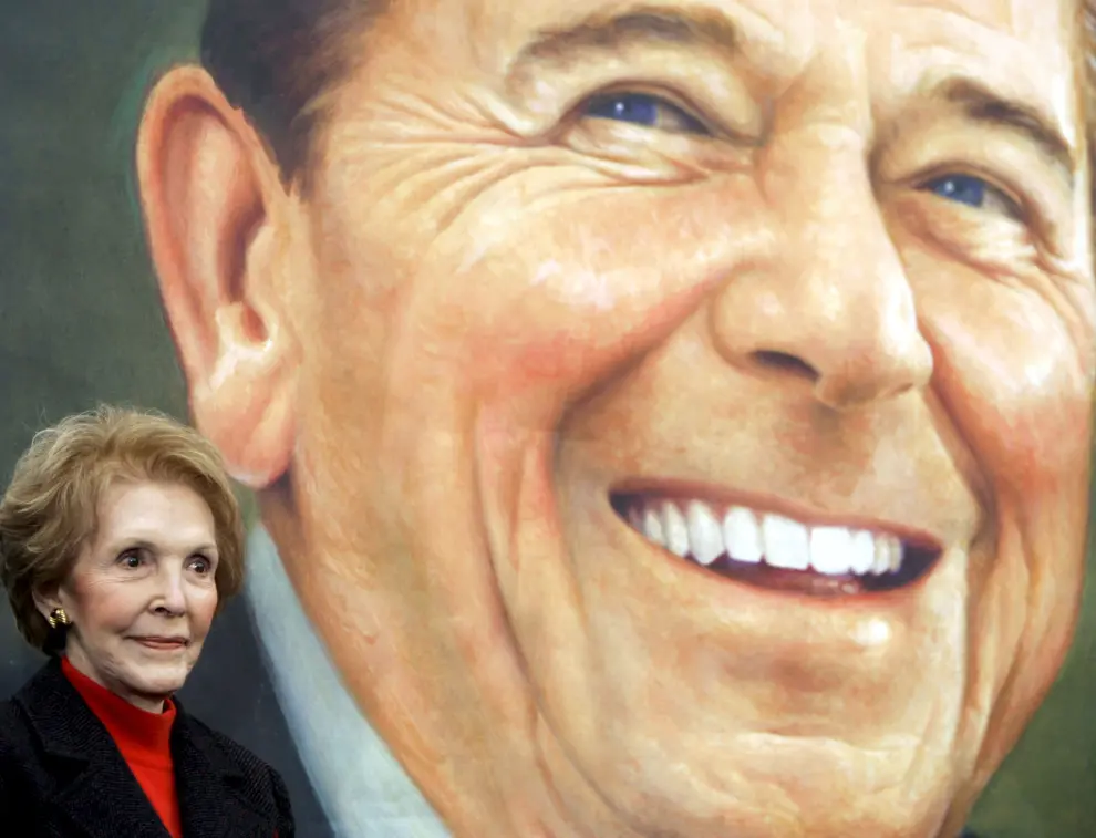 Fallece Nancy Reagan