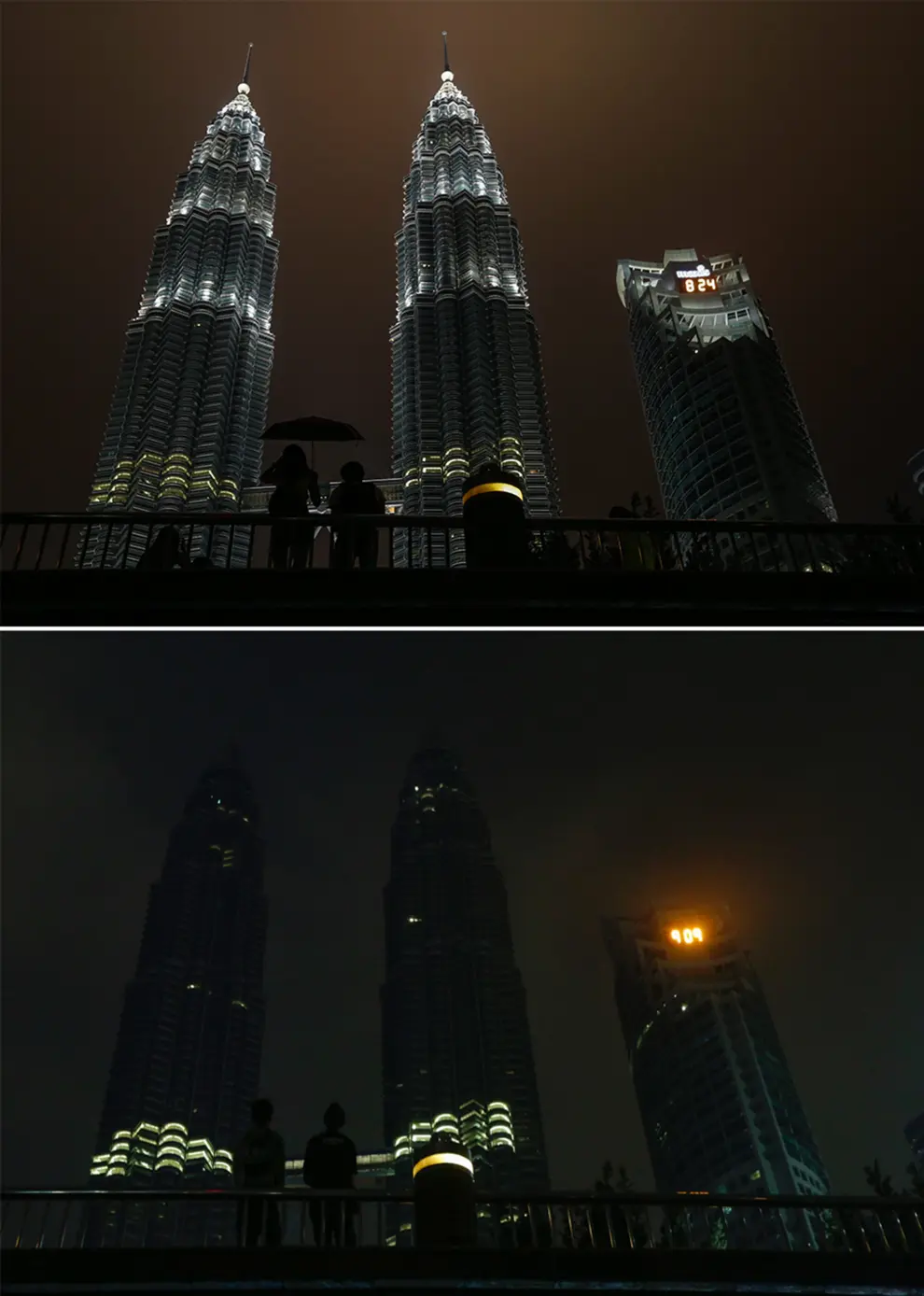 Malasia apaga las torres Petronas