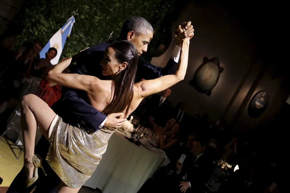 Obama baila tango